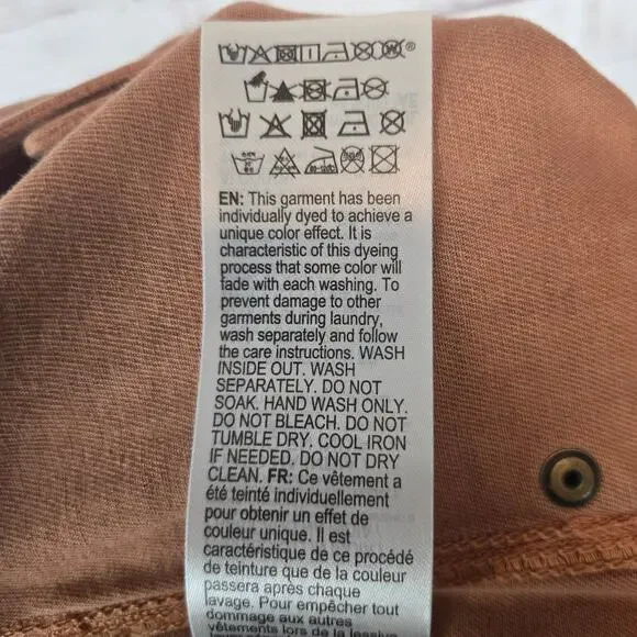 Billabong Walk Along Cargo Pants in Sunburnt Brown 27 Skater Earthy Granola NWT - Picture 10 of 14